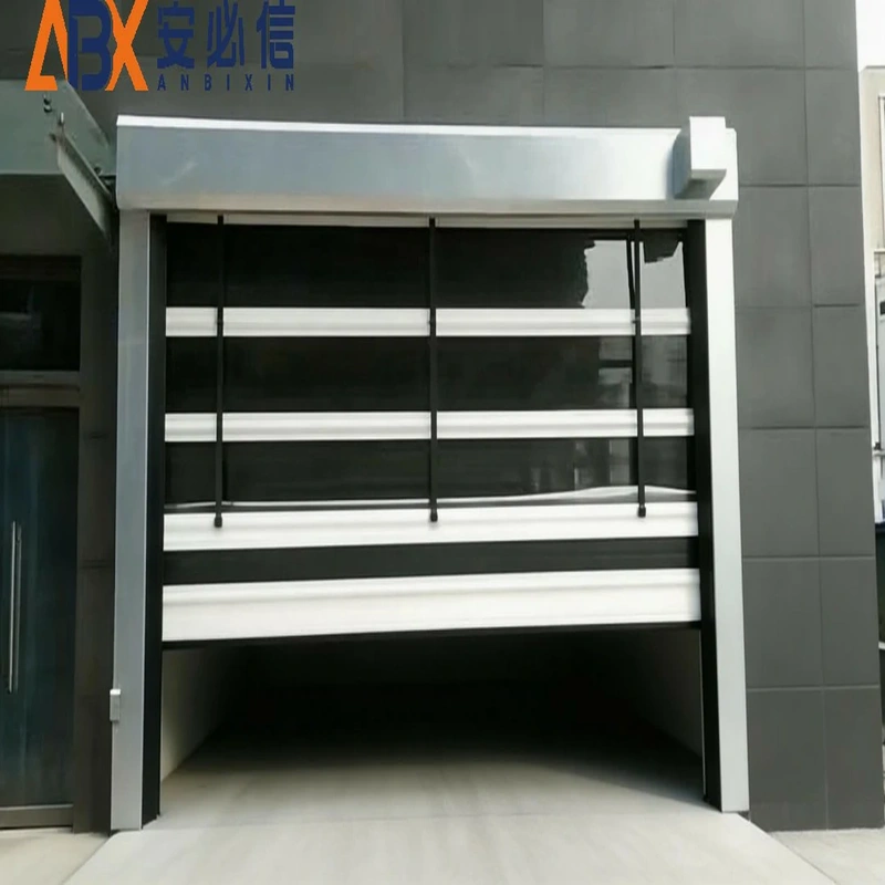 马鞍山市软帘堆积门